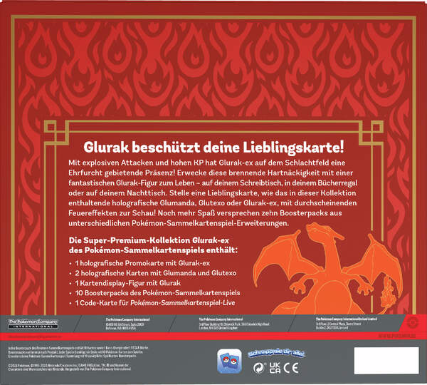 Pokemon TCG - Glurak-Ex Super Premium Kollektion - Deutsch