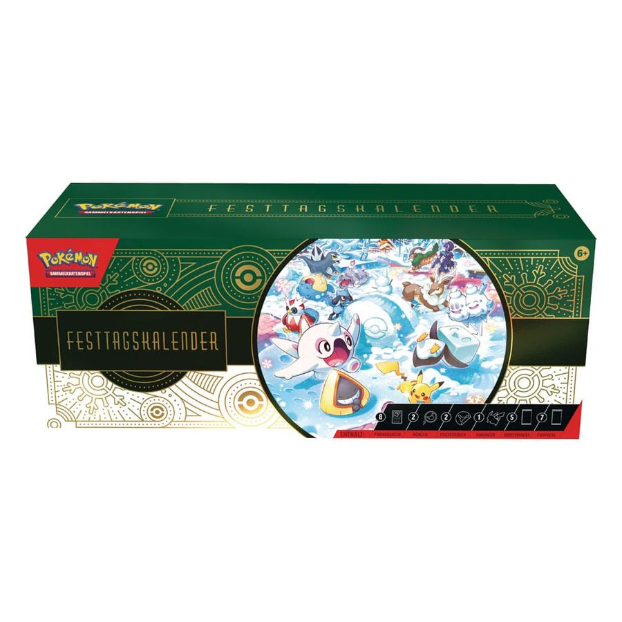 Pokemon Adventskalender 2024 Sammelkartenspiel