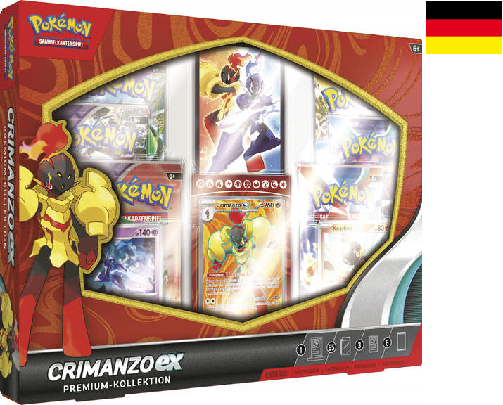 Pokemon TCG EX Premium Collection Crimanzo 24 DE Sammelkartenspiel