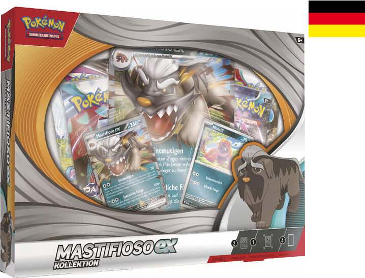 Pokemon TCG Mafioso EX Kollektion DE