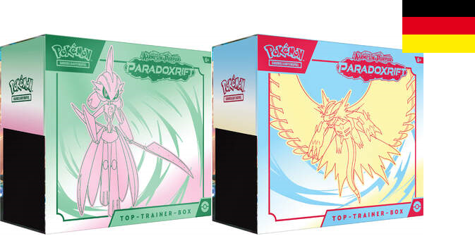 Pokemon Paradoxrift Top Trainer Box Sammelkartenspiel DE